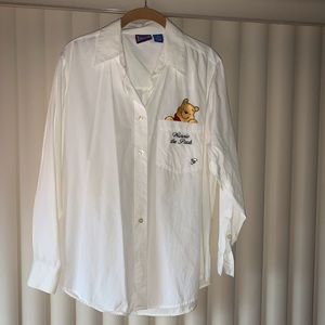 Winne The Pooh Button Down Shirt